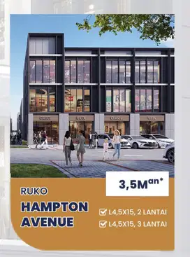 Pasadena Square Gading  Serpong  ruko terbaru