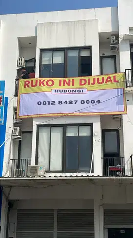 Dijual Ruko Gandeng 5 lantai lokasi Strategis di Kebon Jeruk Jakarta