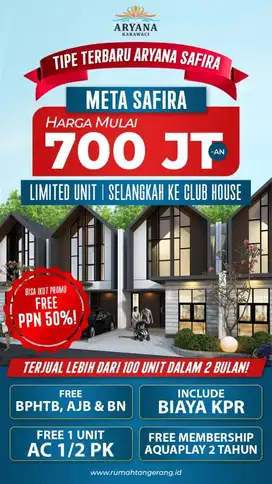 Rumah siap huni sudah Ready