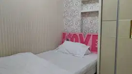 Sewa Apartemen Educity 2 Bedroom View Pool dekat dengan Gloria