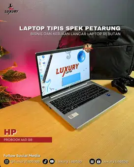 LAPTOP HP PROBOOK 440 G8 SLIM CORE I7 GEN 11 RAM 16GB DDR4 SSD SECOND