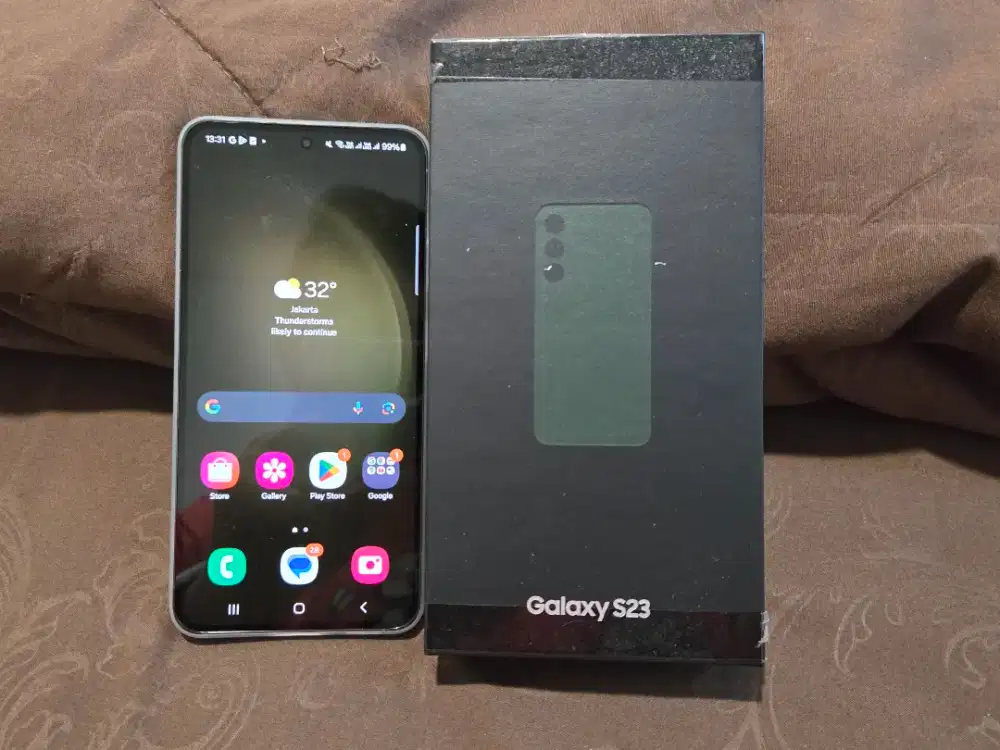 HP Samsung Galaxy S23 Sein  8/256 garansi sampai akhir Desember 2025