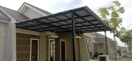Carport dan teras rumah galvalum