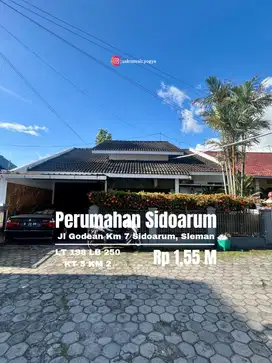 Rumah Luas perumahan sidoarum Godean