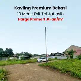 FOR SALE ! Tanah Kavling Strategis di Jatiasih, Dekat Tol & Mall
