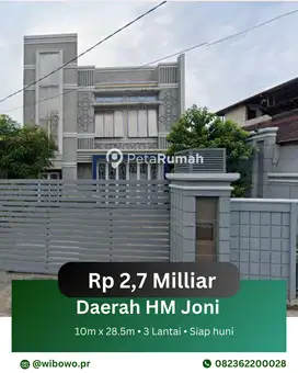 DIJUAL VILLA JALAN BAHAGIA HM JONI
