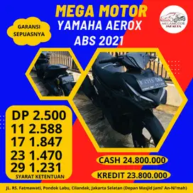 YAMAHA AEROX 2021 CASH KREDIT JAMINAN GARANSI SEPUASNYA