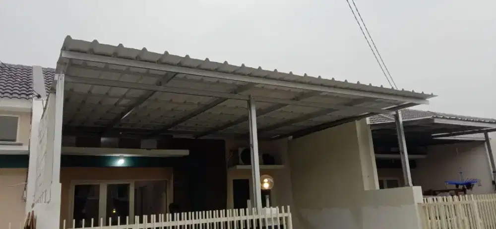 Kanopi Galvalum Tahan karat Redam Suara