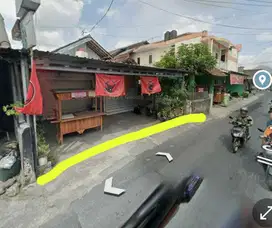 DIJUAL CEPAT TANAH PEKARANGAN BONUS BANGUNAN LAMA AREA MANGKU JALAN