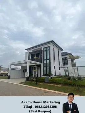 Rumah Mewah Gading Serpong Matera Residences Lantai Marmer 9x18