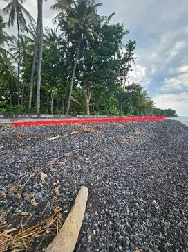 dijual murah tanah pinggir pantai  dekat airport yang akan di bangun