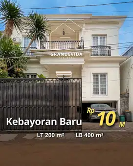 Jarang Ada Kebayoran Baru Siap Huni 10M