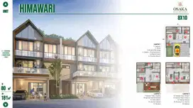 RUMAH PIK 2 UKURAN 8X10 TIPE HIMAWARI OSAKA RESIDENCE BISA CICILAN 60X