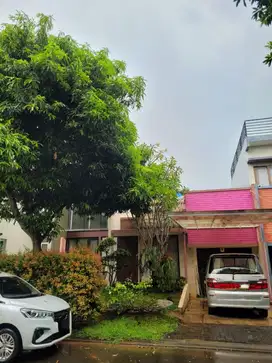 Rumah Hadap Timur di The Icon BSD City Halaman Belakang Luas