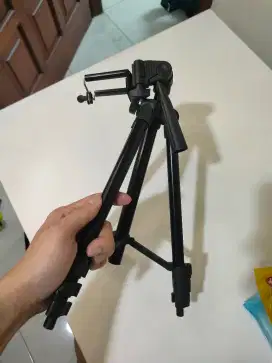 TRIPOD HP 3120 ALUMINIUM 85CM SARUNG + HOLDER U TRIPOD PHOTOGRAPHY