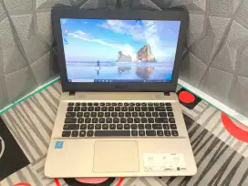 Laptop merek asus a407m ram 4gb ssd 128gb intel celeron n4020