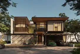 Rumah 2 Lantai Baru di BSD Semi Furnished Ada Private Pool