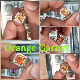 BATU PERMATA ORANGE GARNET