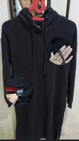 HOODIE UNIQLO ORIGINAL - LONG HOODIE