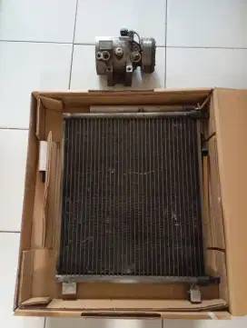 Jual spare part paket kompresor & kondensor Datsun