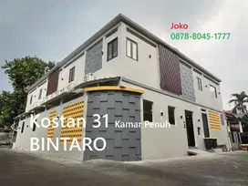 KOST EKSKLUSIF 31 Kamar  INCOME 62 JUTA/BLN! Dkt Kampus STAN, BINTARO