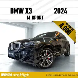 DP10% [Km4.000] X3 M-Sport 2024 Black Reg 2025 #AUTOHIGH