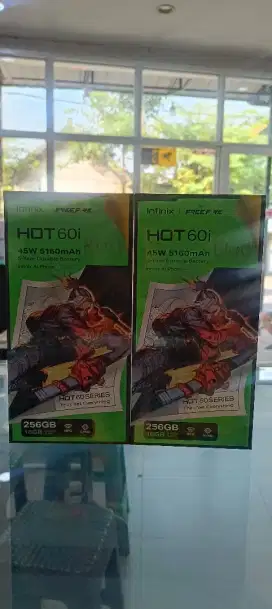 1JTA'AN INFINIX HOT 60i RAM 8GB ROM 256GB (BARU SEGEL)
