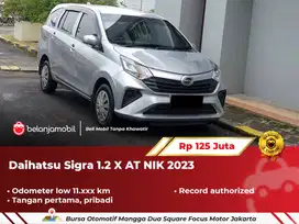 [ LOW KM ] Daihatsu Sigra 1.2 X AT Silver 2023/2024