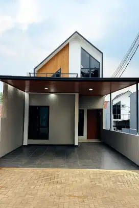 Rumah Furnished 900 Meter ke Tol Depok DP 0%