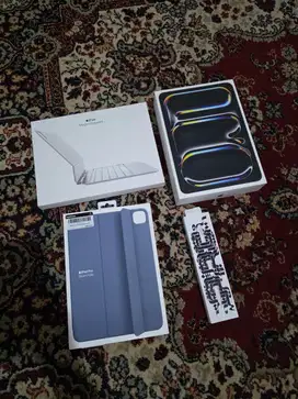 Apple iPad Pro 11 M4 256GB Wifi + Cellular Silver Full Accessories