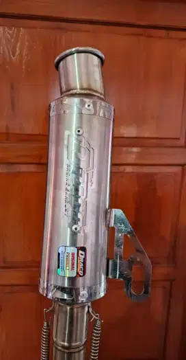 KNALPOT DRACO SARINGAN SETENGAH