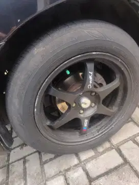 Velg SSR type C R17 black 5x114
