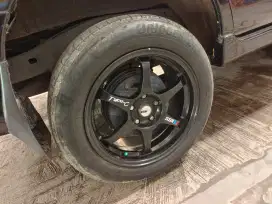 Velg SSR type C R17 black 5x114