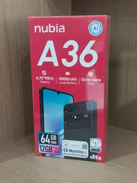 NUBIA A36 promo besar besaran