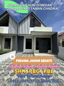 SIAP HUNI, RUMAHNYA CANTIK TYPE50 PINGGIR JALAN MEDAN JOHOR