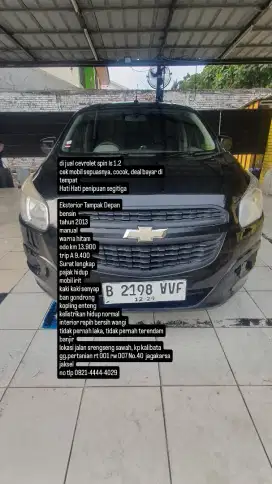 cevrolet spin LS 1.2