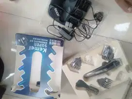 Di jual alat cukur rambut.merk Kemei super growing kit-600