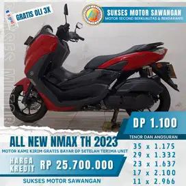 FREE OLI 3X DAN GARANSI SERVICE 1 THN ,YAMAHA ALL NEW NMAX 2023