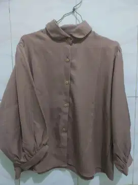 Blouse wanita mocca
