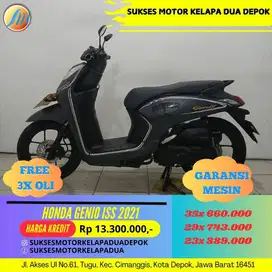 HONDA GENIO ISS 2021 CASH/KREDIT DPCUMA 400RB AJA