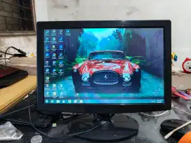 Monitor 14 inch (no brand,minus ada white spot)