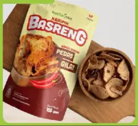 Keripik Basreng pedas