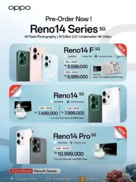 Cicilan Reno 14 Series