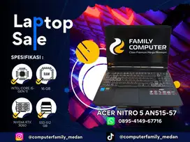 GAMINGACER NITRO AN515-57 CORE I5 GEN 11|RAM 16GB|RTX 3050 4GB|SSD 512