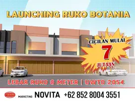 1Ruko HADAP JALAN & SMEA026  (2 Lantai ), BOTANIA GARDEN Batam Center