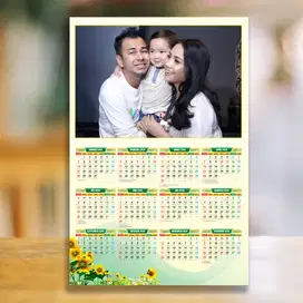 kalender coustem  bebas design