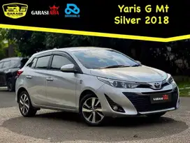 Yaris G Manual 2018 Silver. City Car Irit Nyaman Bertenaga