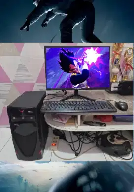 PC GAMING DESIGN + LCD + RAM 8 GB + VGA 1 GB + HD 500 GB + GAMES APP