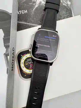 [Second] Preloved Apple IWatch Ultra 1 ex-iBox + Bonus Strap Nomad