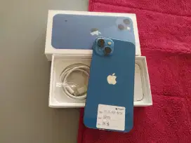 iPhone 13 128GB Second iBox blue fullset bergaransi